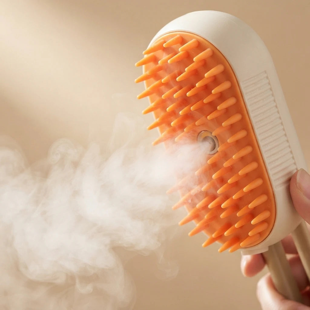 Brosse vapeur WAAKILI – brume d'eau fine